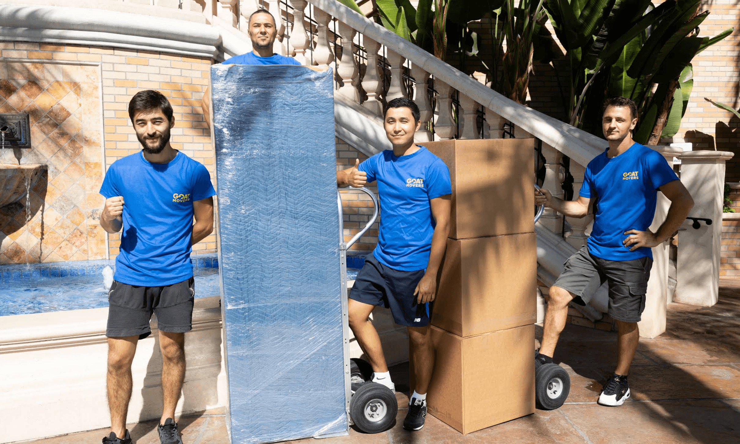 GOAT Movers team