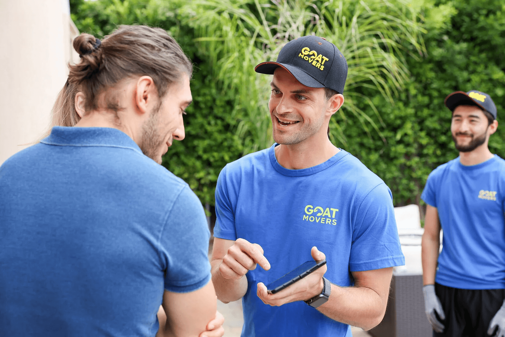 GOAT movers commercial move crew